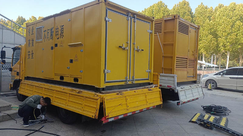 怀宁柴油发电机组和UPS电源配合使用时的注意事项